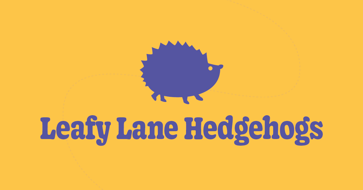Leafy Lane Hedgehogs | Hedgehog holes in Rudloe, Wiltshire.
